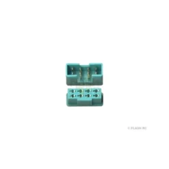 Prise MPX 8 pins verte M/F (1 paire) Muldental