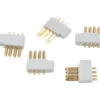 Prise MULTIPLEX grise male 4 broches (5pcs)