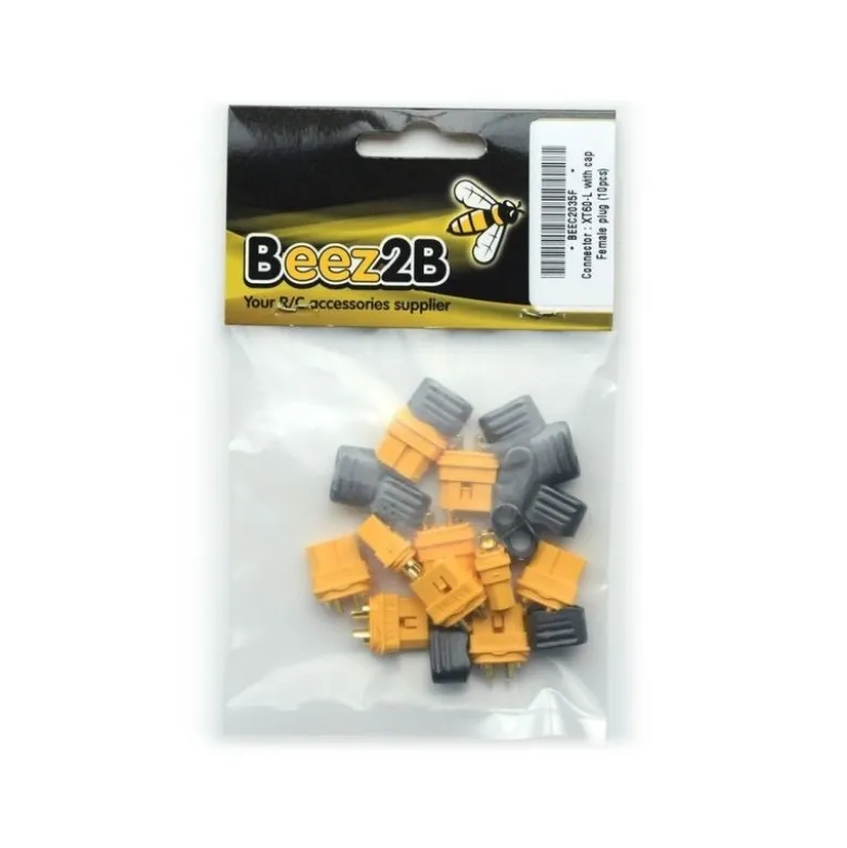 Prise XT60 femelle avec capuchon (10 pcs)