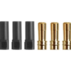 Prise XT150 male boîtier noir (3 pcs)