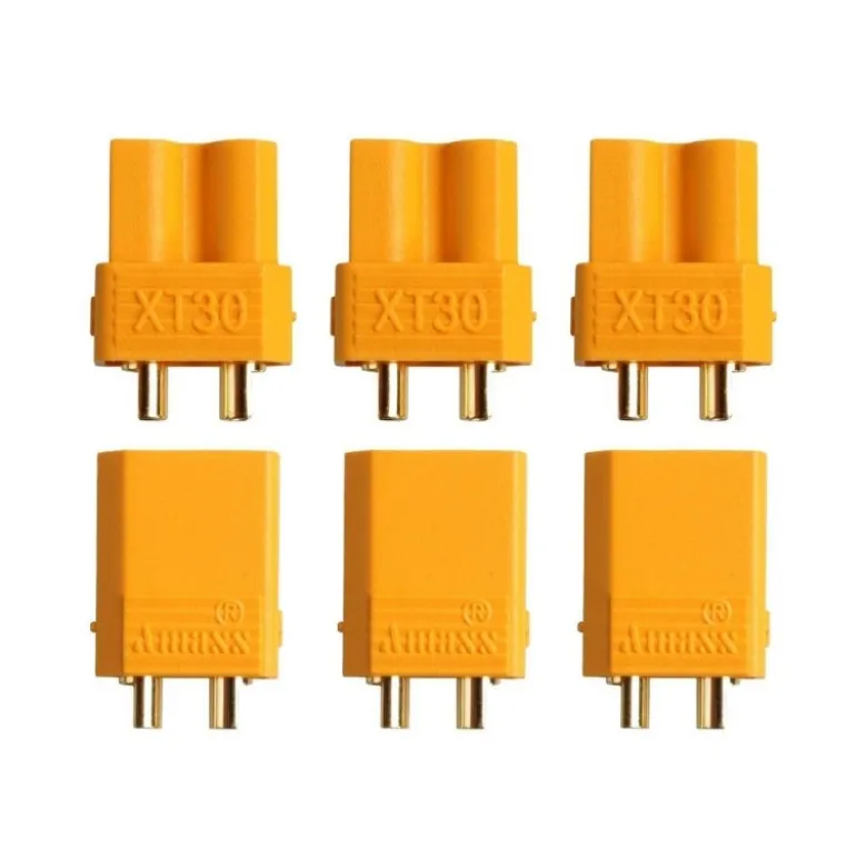 Prise XT30 M/F Amass (3 paires)