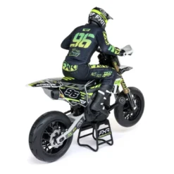 1/4 Promoto-SM FXR Supermoto RTR avec chargeur et batterie Blanche Losi