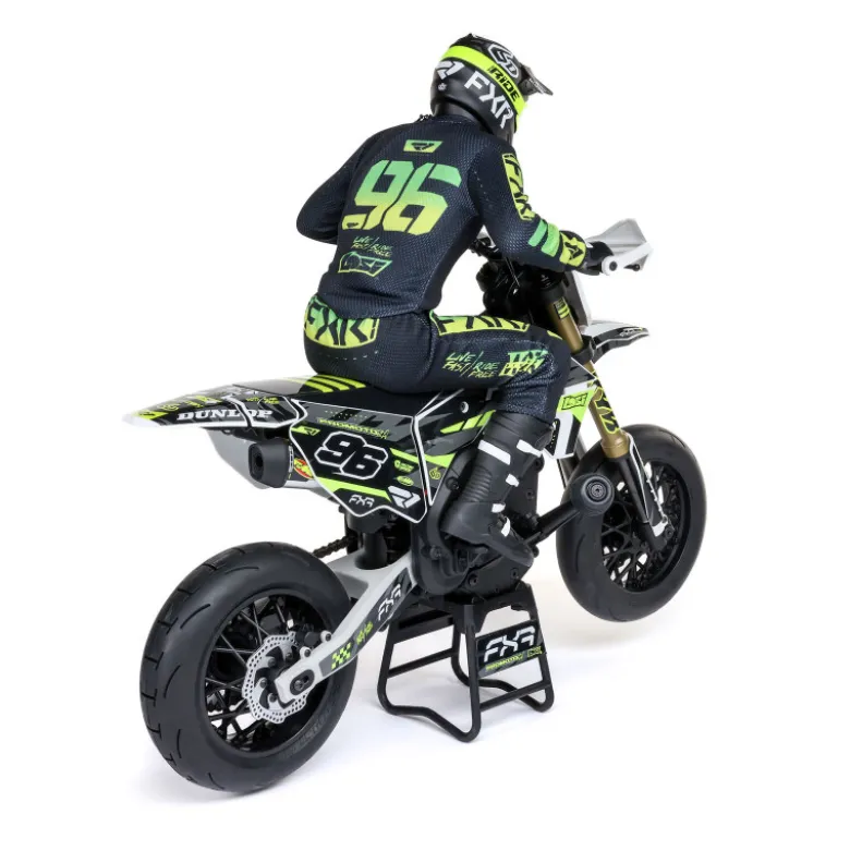 1/4 Promoto-SM FXR Supermoto RTR Basic Blanche Losi