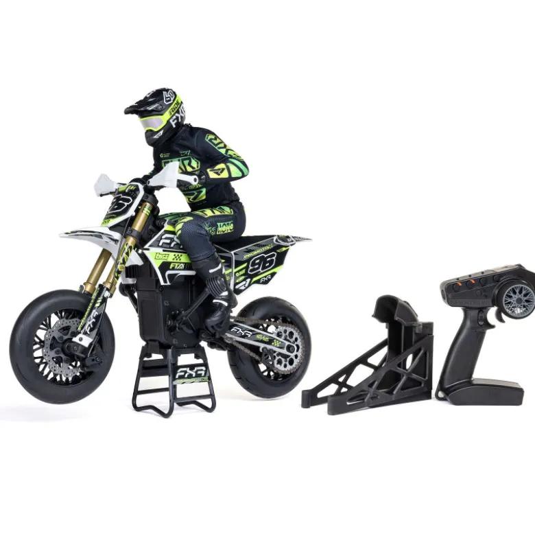1/4 Promoto-SM FXR Supermoto RTR Basic Blanche Losi