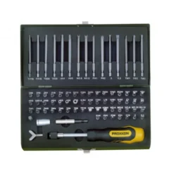 Proxxon Coffret d''embouts de sécurité et spéciaux 1/4' 75 pièces