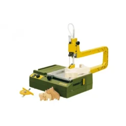 Proxxon DS 230/E - Scie à découper, coupe bois tendre 40 mm, dur 10mm, regul 150/2500 tr/min