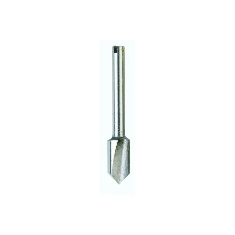 Proxxon Fraise à rainer en V Ø 6,5 mm queue 3,2 mm pour MT400 & OFV