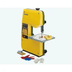 Proxxon MBS 240/E - Micro-scie à ruban HT de coupe max 85 mm table 220 x 200 mm