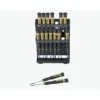 Proxxon MICRO - tournevis Socle complet de 15 pièces en acier-chrome- molybdène