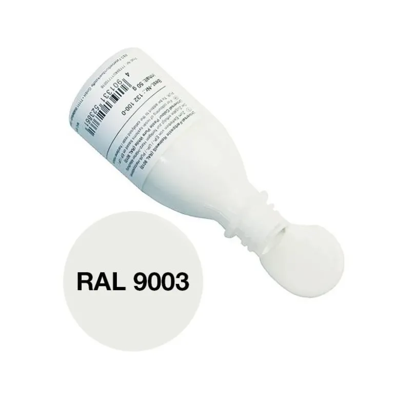Pâte époxy colorante blanc signal (RAL 9003) 50g R&G