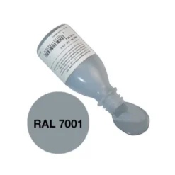 Pâte époxy colorante gris (RAL 7001) 50g R&G