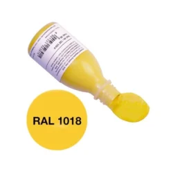 Pâte époxy colorante jaune (RAL 1018) 50g R&G