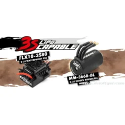 QUANTUM MT 1/10 4X4 FLUX ARGENT