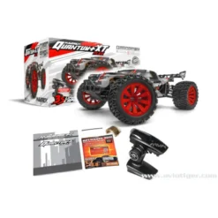 QUANTUM+ XT FLUX 4X4 1/10 ARGENT ROUGE