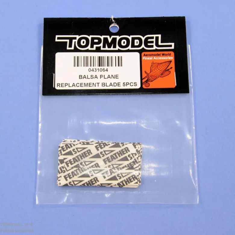 RABOT BALSA LAME DE RECHANGE 5pcs