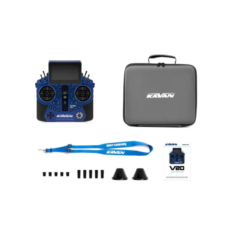 Radiocommande KAVAN V20 - Bleue, 24-voies