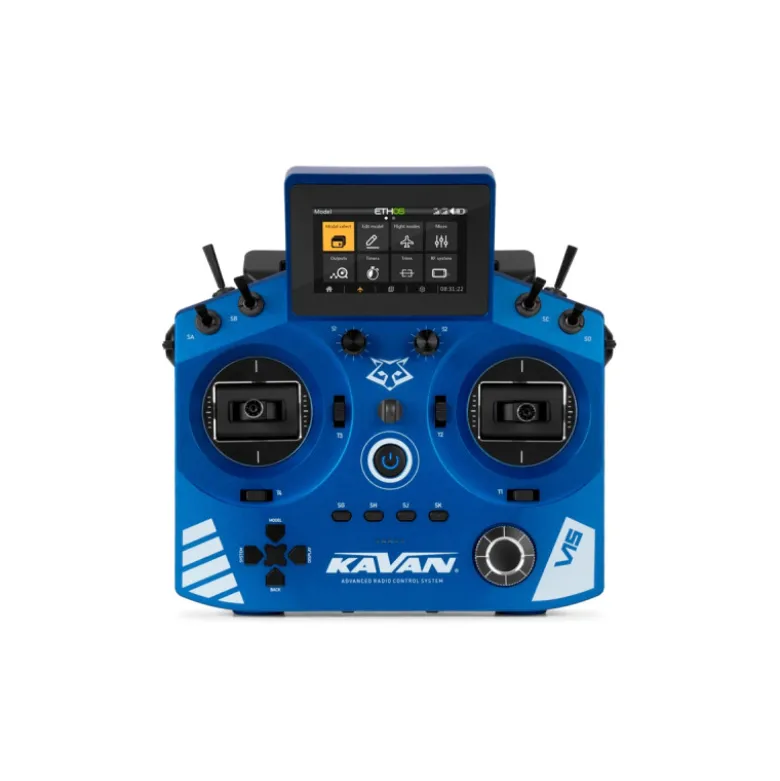 Radiocommande KAVAN V15 - Bleue, 24-voies