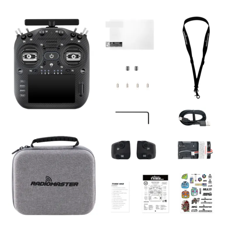 Radiocommande TX16S MK3 MAX - Noire - RadioMaster