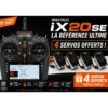 Radio iX20 SE 20-Channel DSMX 2.4Ghz + 4 servos A6030 offerts