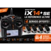 Radio iX14+ SE 20ch Spektrum DSMX 2.4Ghz + 4 servos A6030 offerts