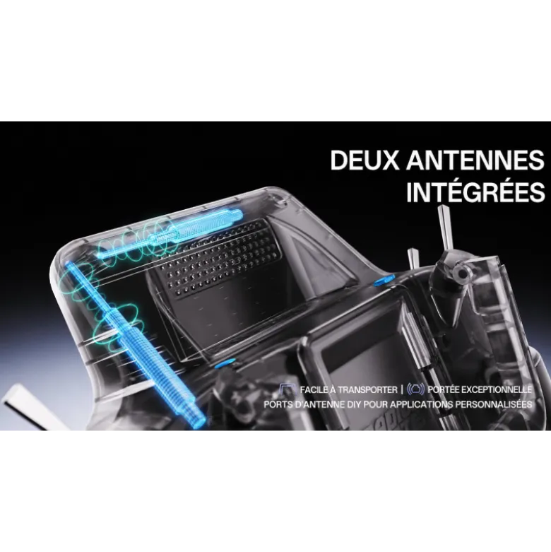 Radiomaster GX15 Max - Bleue - manche à effet hall
