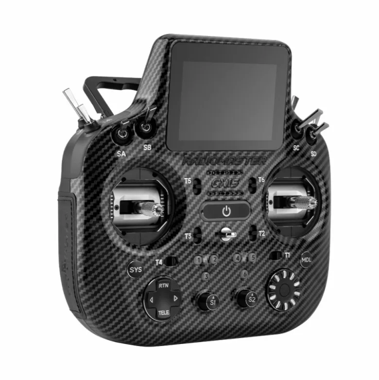 Radiomaster GX15 Max - Noire - manche à effet hall