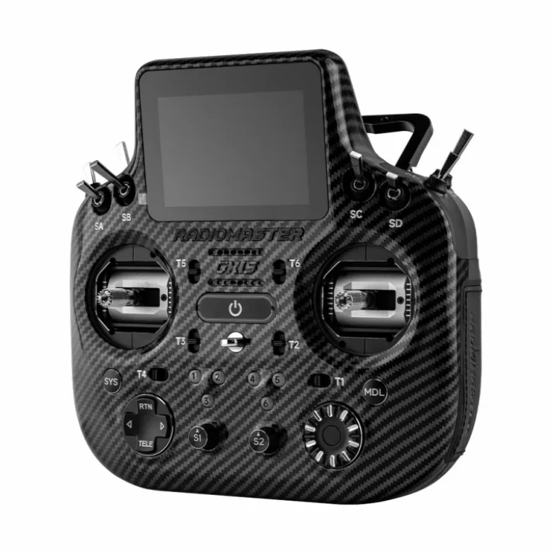 Radiomaster GX15 Max - Noire - manche à effet hall