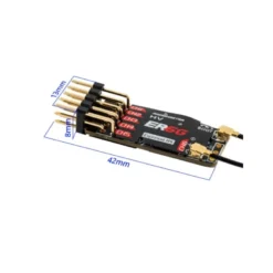 RadioMaster Récepteur 6 canaux ER6G 2,4 GHz PWM ExpressLRS