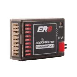 RadioMaster Récepteur ER8 2,4 GHz PWM ExpressLRS 8 canaux