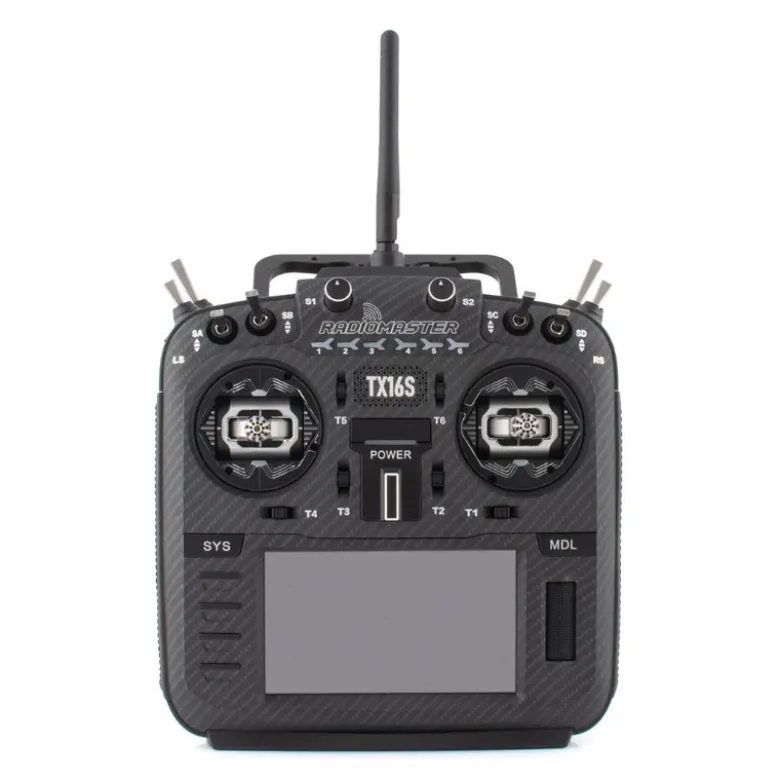 RadioMaster TX16s MKII Black Manche AG01, ELRS 16ch 2,4GHz
