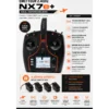 Radio NX7e+ 14 Spektrum DSMX 2,4GHz Black Edition + 4 servos A6030 offerts