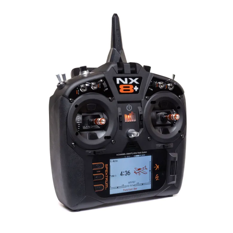 Radio NX8+ 20 Voies Spektrum DSMX 2,4GHz - Emetteur seul