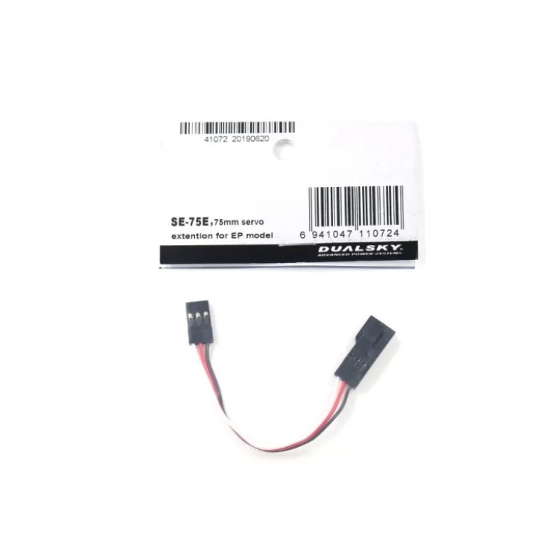 Rallonge Servo 7.5cm JR 0,25mm² Dualsky