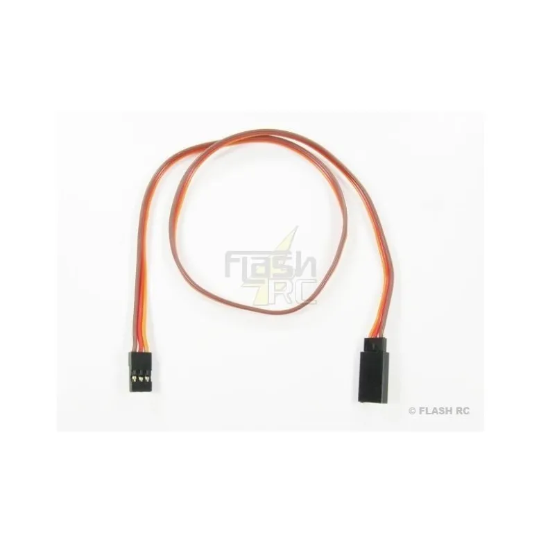 Rallonge Servo 90cm JR 0,33mm² fil plat