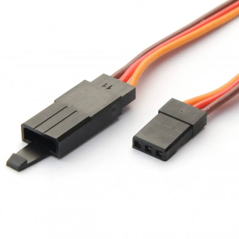 Rallonge servo JR avec sécurité 300mm 26AWG (0,32mm²)