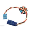 RALLONGE TORSADEE AVEC FERRITE FUTABA 15cm