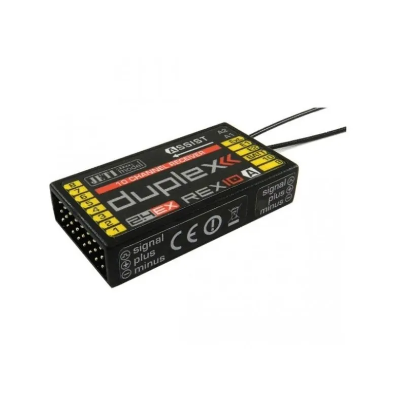 Récepteur REX 10 ASSIST Duplex 2.4EX JETI