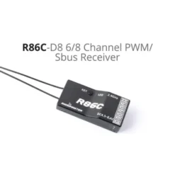 Recepteur R86C 6 Voies PWM / 8 Voies SBUS compatible FR-SKY D8
