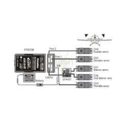 Recepteur R7003SB FASSTest Futaba