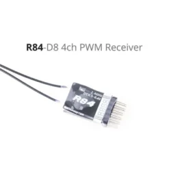 Recepteur R84 4 Voies PWM compatible FR-SKY D8