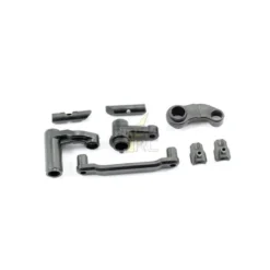 Renvoie de direction + verrou trappe batterie pourr 1/12 ISHIMA/FTX