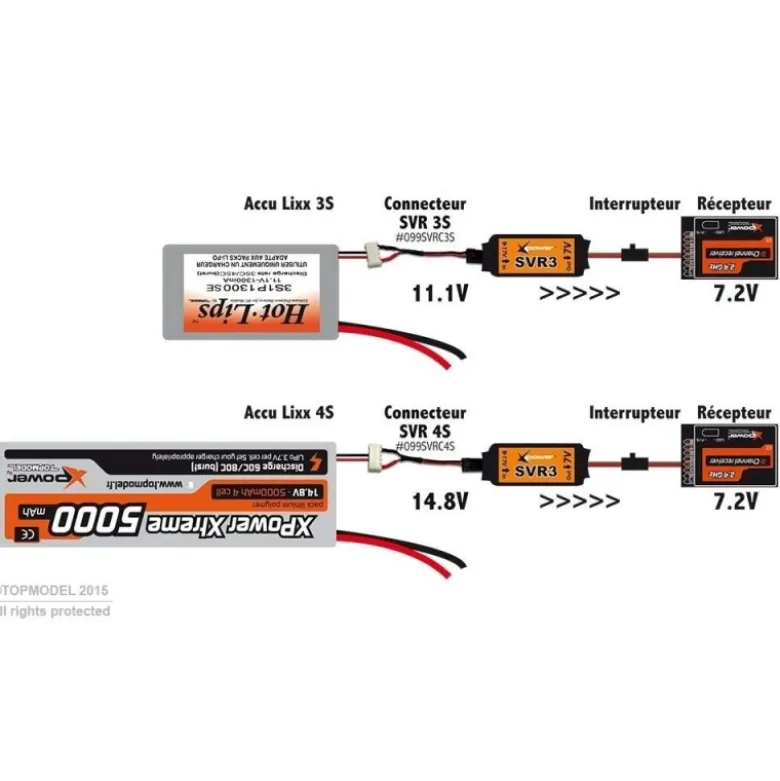 Régulateur XPower SVR3-7V Switching Voltage