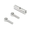Ridoir tendeur laiton nickelé M2, 20-28mm KAVAN (2 pcs)