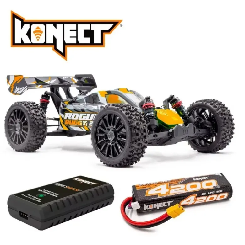Rogue Buggy 2.0 1/8ème Brushless Orange version PACK