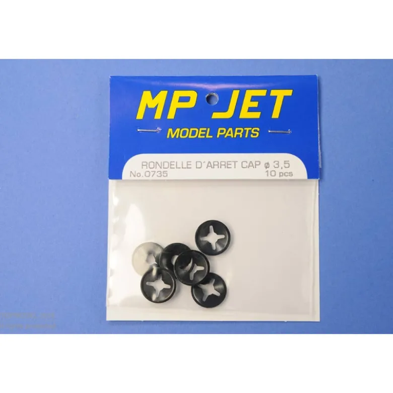 RONDELLE ARRET CAP ø3,5mm 10pcs