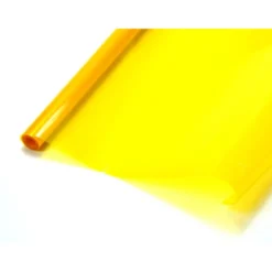 Rouleau 2m entoilage FLASH RC jaune citron transparent (largeur 64cm)