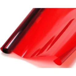 Rouleau 2m entoilage FLASH RC rouge transparent (largeur 64cm)