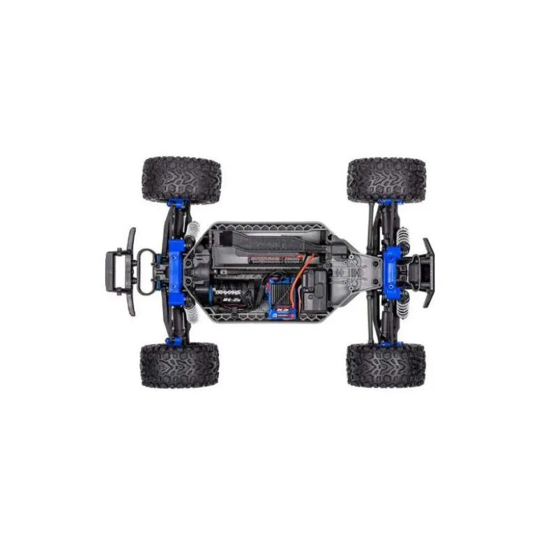 RUSTLER 4X4 BRUSHLESS 2S + HD PARTS ROUGE