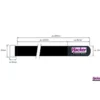 Sangle Velcro antiglissement HackerMotor, 15x200mm - 4pcs