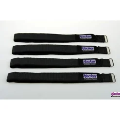 Sangle Velcro antiglissement HackerMotor, 25x500mm - 4pcs
